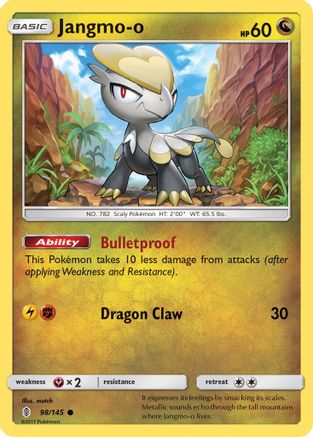 [PKM-C] Jangmo-o (98/145) [Sun & Moon: Guardians Rising]