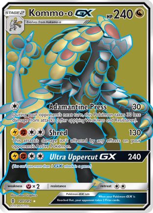 [PKM] Kommo-o GX (141/145) [Sun & Moon: Guardians Rising]