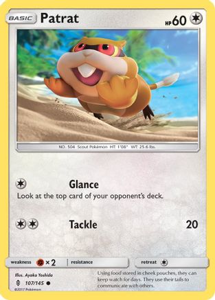[PKM-C] Patrat (107/145) [Sun & Moon: Guardians Rising]
