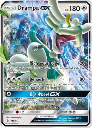 [PKM-R] Drampa GX (115/145) [Sun & Moon: Guardians Rising]