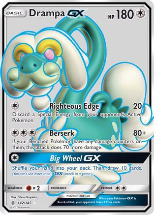 [PKM-R] Drampa GX (142/145) [Sun & Moon: Guardians Rising]