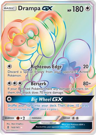 [PKM-R] Drampa GX (160/145) [Sun & Moon: Guardians Rising]