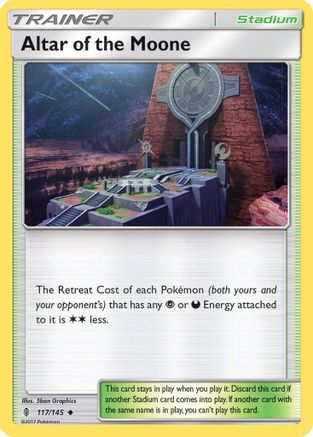 [PKM] Altar of the Moone (117/145) [Sun & Moon: Guardians Rising]