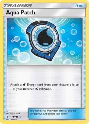 [PKM] Aqua Patch (119/145) [Sun & Moon: Guardians Rising]