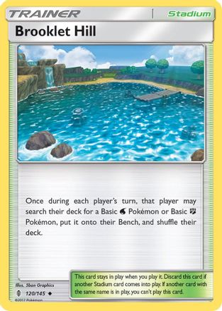 [PKM] Brooklet Hill (120/145) [Sun & Moon: Guardians Rising]