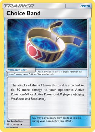 [PKM] Choice Band (121/145) [Sun & Moon: Guardians Rising]