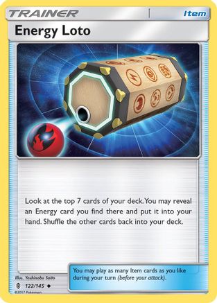 [TR] Energy Loto (122/145) [Sun & Moon: Guardians Rising]