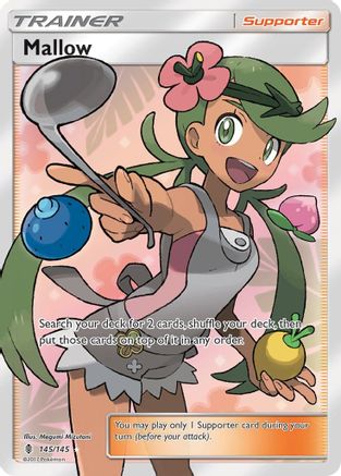 [PKM] Mallow (145/145) [Sun & Moon: Guardians Rising]