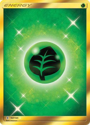[BE] Grass Energy (167/145) [Sun & Moon: Guardians Rising]