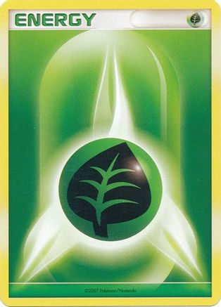 [PKM BE] Grass Energy (2007 Unnumbered D P Style) [League & Championship Cards]