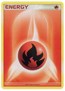 [BE] Fire Energy (2007 Unnumbered D P Style) [League & Championship Cards]
