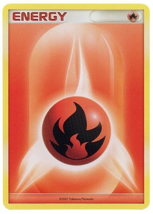 [BE] Fire Energy (2007 Unnumbered D P Style) [League & Championship Cards]