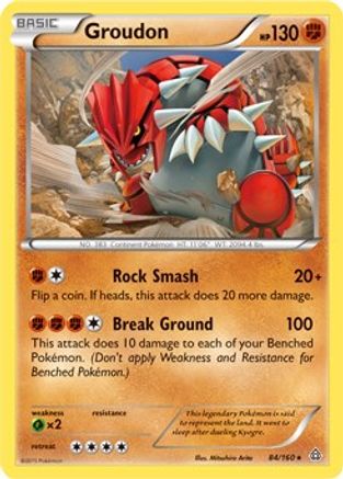 [PKM] Groudon (84/160) (Theme Deck Exclusive) [XY: Primal Clash]