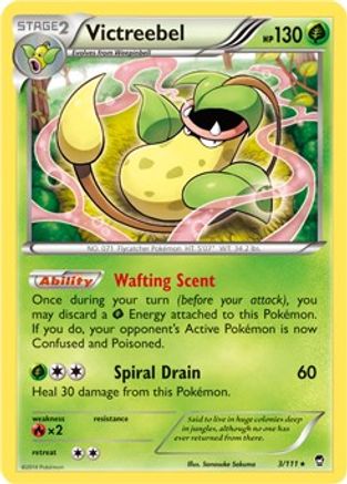 [PKM-R] Victreebel (3/111) (Theme Deck Exclusive) [XY: Furious Fists]
