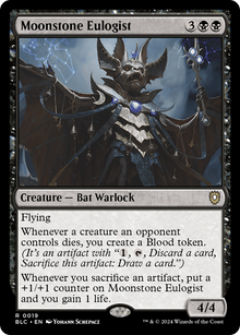{R} Moonstone Eulogist [Bloomburrow Commander][BLC 019]