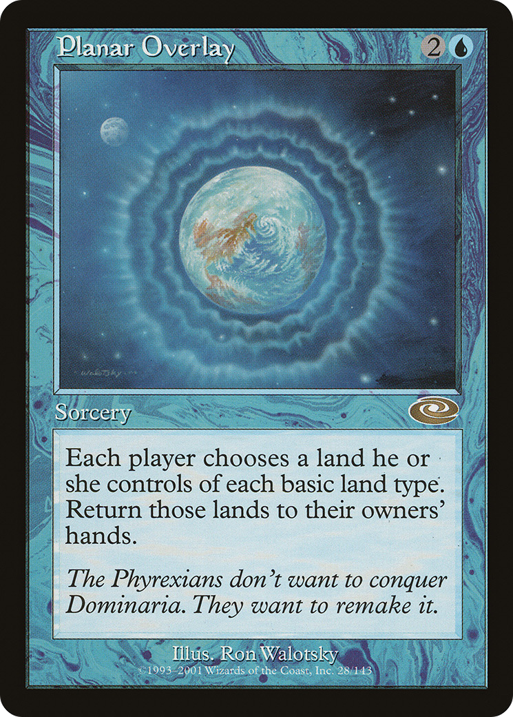 {R} Planar Overlay [Planeshift][PLS 028] - Misty Mountain Games