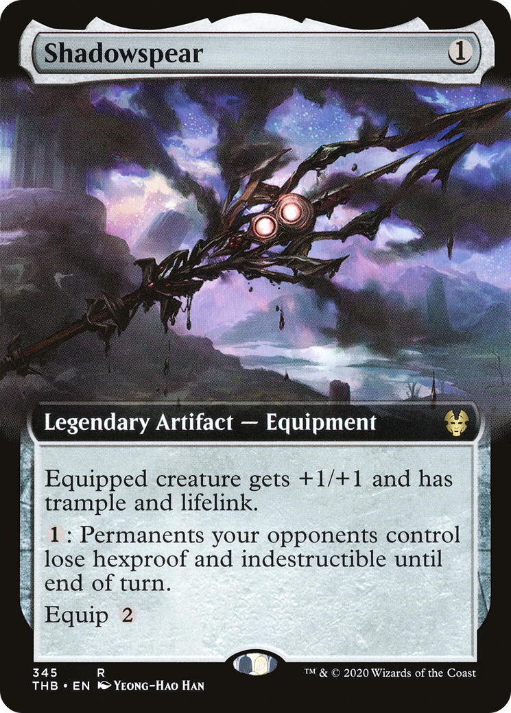 {R} Shadowspear (Extended Art) [Theros Beyond Death][THB 345] - Misty Mountain Games