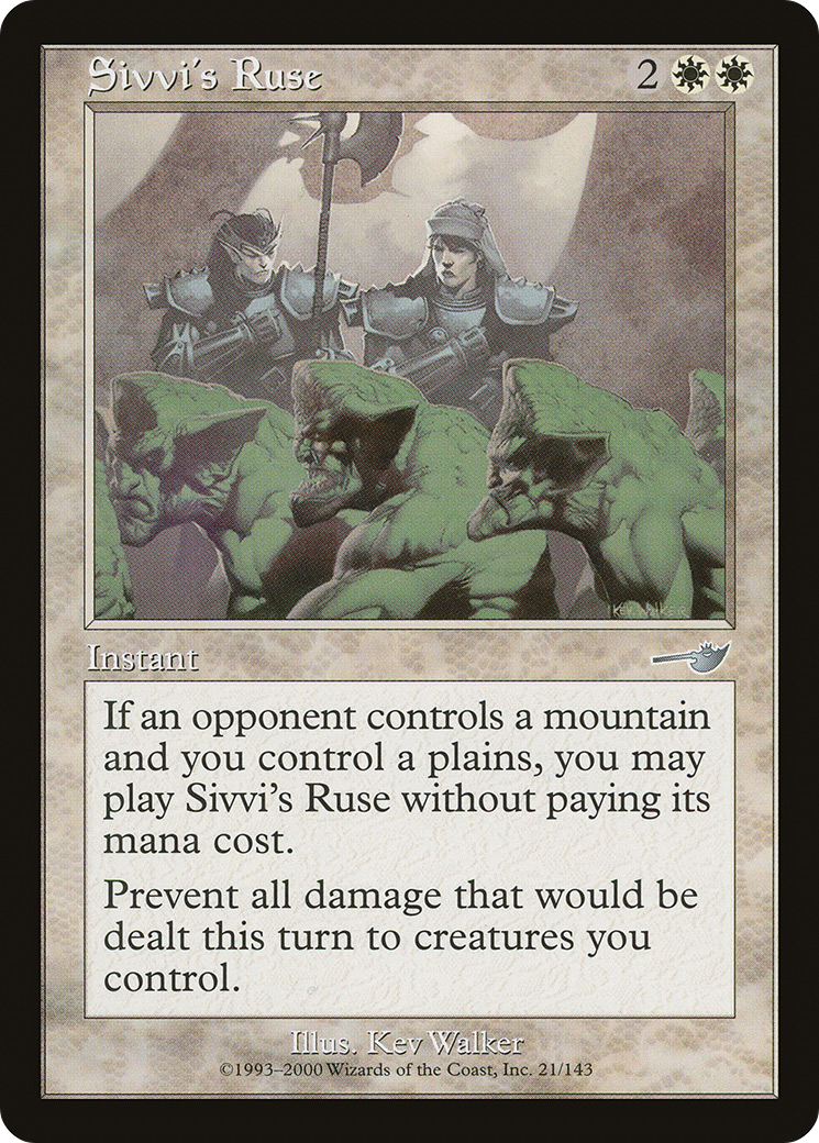 {C} Sivvi's Ruse [Nemesis][NEM 021] - Misty Mountain Games