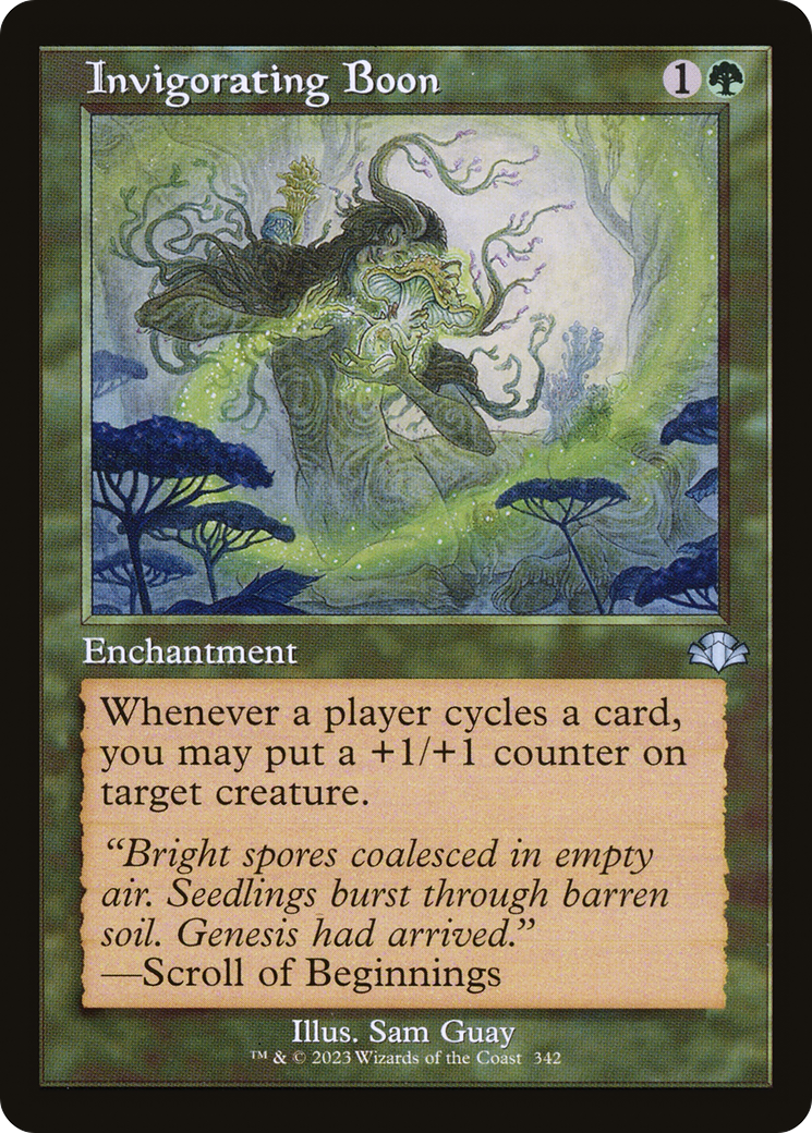 {C} Invigorating Boon (Retro) [Dominaria Remastered][DMR 342]