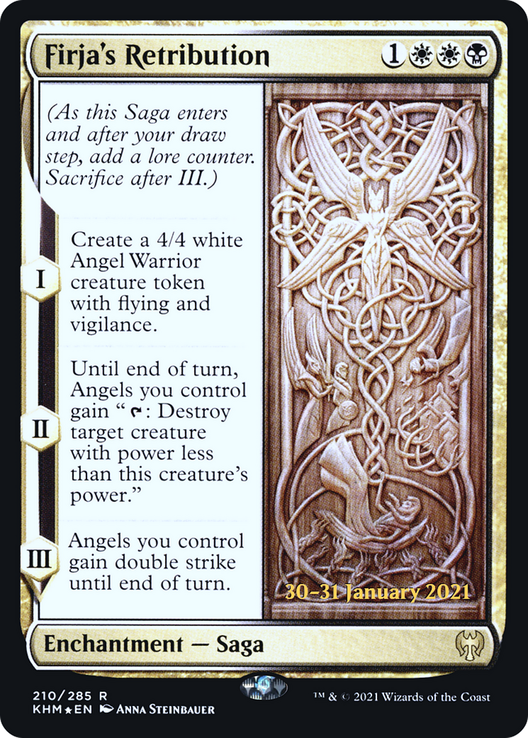 {R} Firja's Retribution [Kaldheim Prerelease Promos][PR KHM 210]
