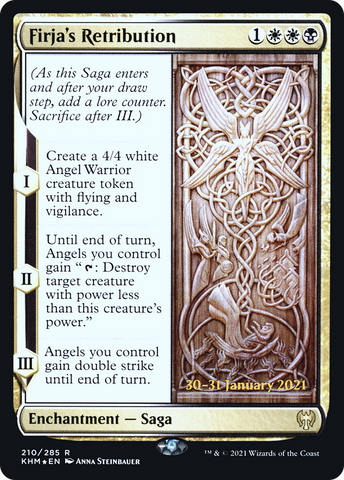 {R} Firja's Retribution [Kaldheim Prerelease Promos][PR KHM 210]