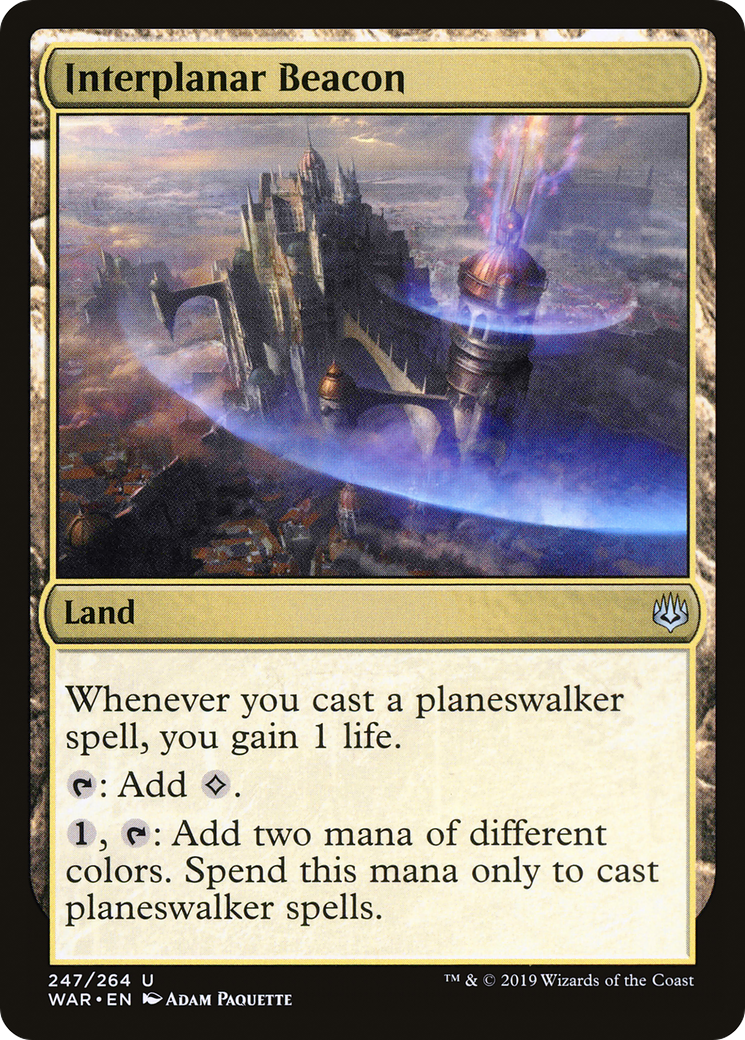 {C} Interplanar Beacon [War of the Spark][WAR 247]