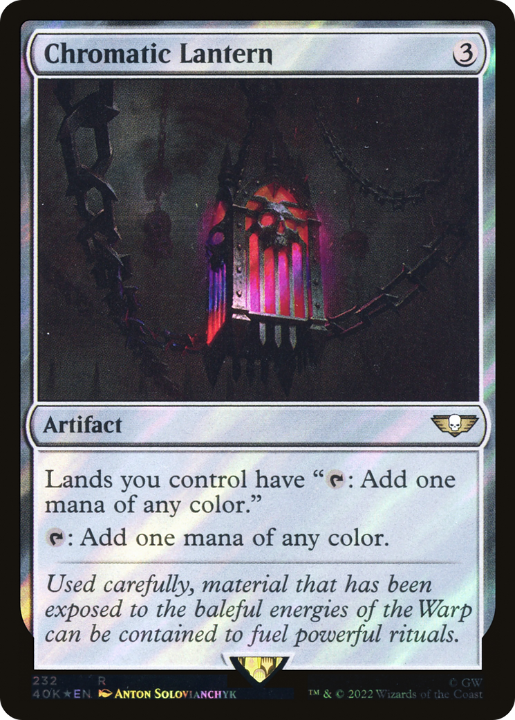 {R} Chromatic Lantern (Surge Foil) [Universes Beyond: Warhammer 40,000][SF 40K 232]