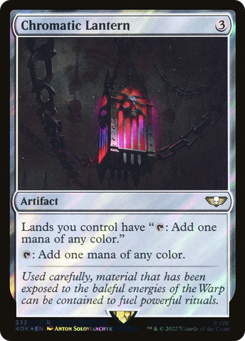 {R} Chromatic Lantern (Surge Foil) [Universes Beyond: Warhammer 40,000][SF 40K 232]