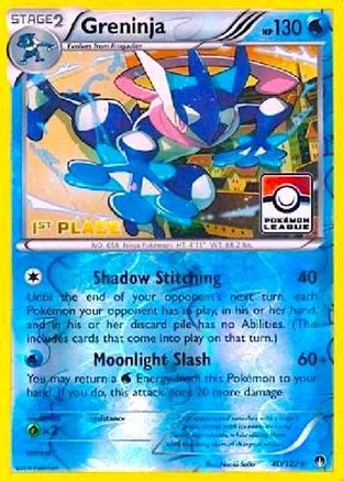 [PKM] Greninja (40/122) (League Promo 1st Place) [XY: BREAKpoint]