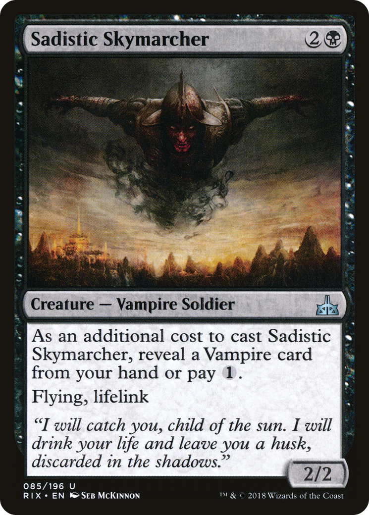{C} Sadistic Skymarcher [Rivals of Ixalan][RIX 085] - Misty Mountain Games