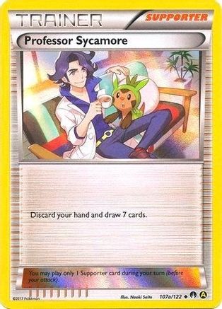 [PKM] Professor Sycamore (107a/122) (Alternate Art Promo) [XY: BREAKpoint]