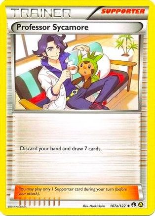 [PKM] Professor Sycamore (107a/122) [Alternate Art Promos]