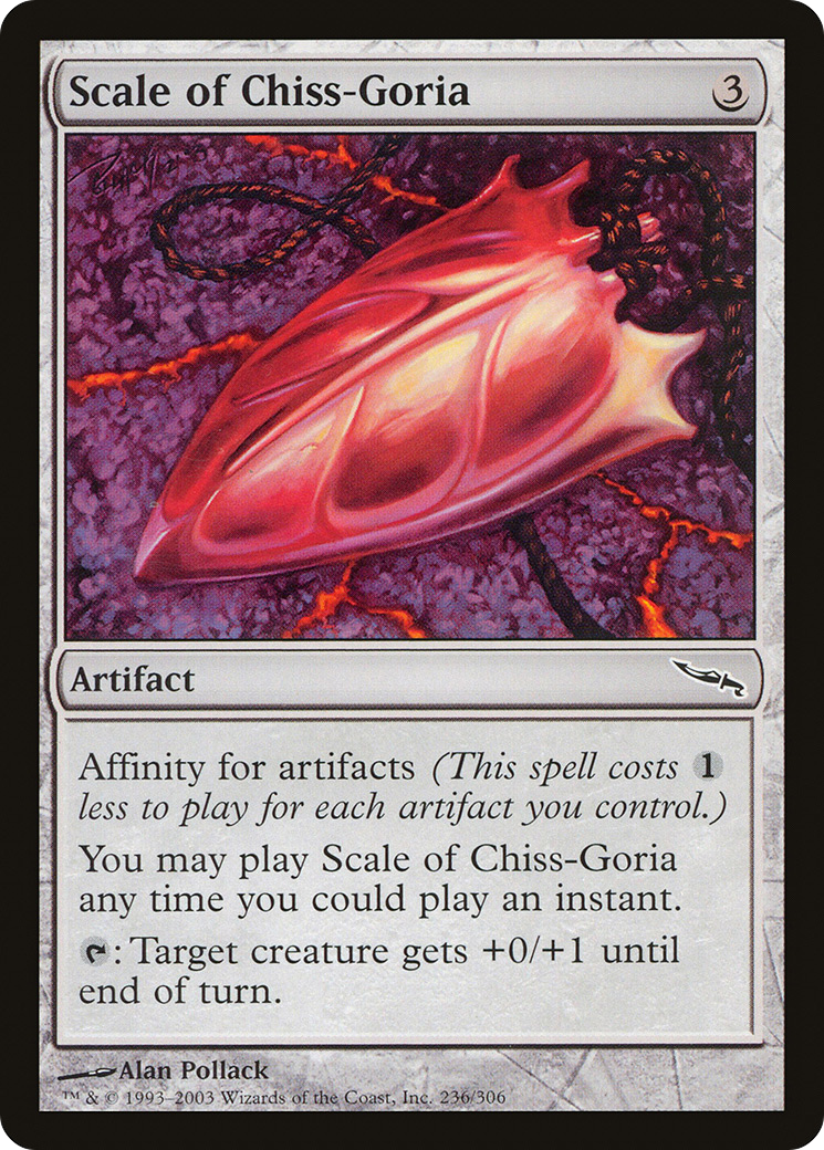 {C} Scale of Chiss-Goria [Mirrodin][MRD 236] - Misty Mountain Games