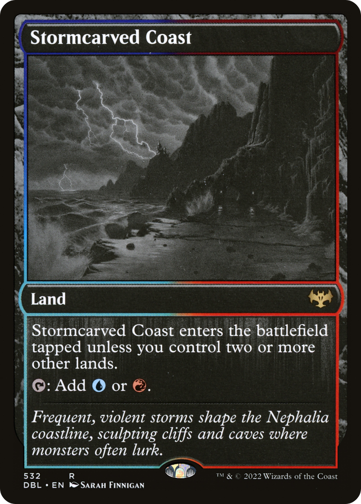 {R} Stormcarved Coast [Innistrad: Double Feature][DBL 532]