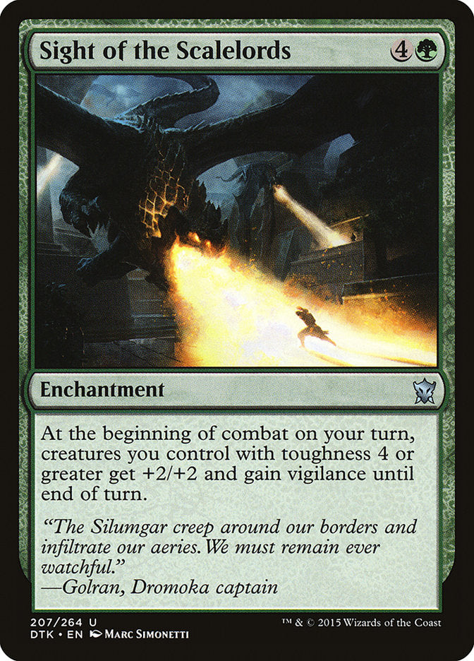 {C} Sight of the Scalelords [Dragons of Tarkir][DTK 207]