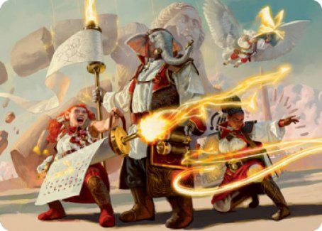{A} Lorehold Command Art Card [Strixhaven: School of Mages Art Series][ASTX 031]