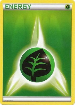 [BE] Grass Energy (Unnumbered 2013) (Theme Deck Exclusive) [Unnumbered Energies]