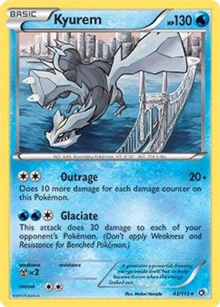 [PKM] Kyurem (43/113) (Theme Deck Exclusive) [Black & White: Legendary Treasures]