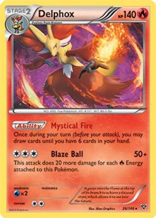 [PKM] Delphox (26/146) (Theme Deck Exclusive) [XY: Base Set]