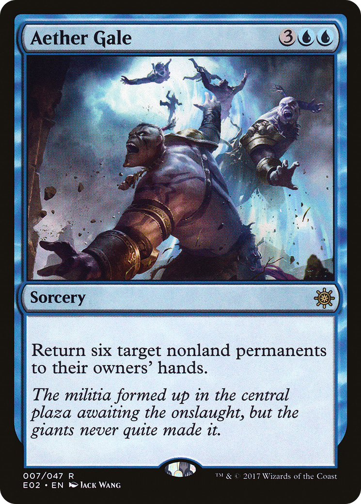 {R} Aether Gale [Explorers of Ixalan][E02 007] - Misty Mountain Games