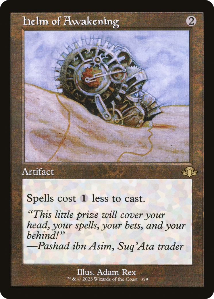 {R} Helm of Awakening (Retro) [Dominaria Remastered][DMR 379]
