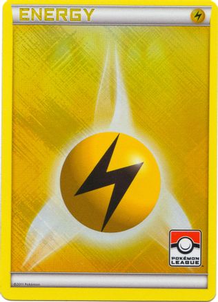 [PKM BE] Lightning Energy (2011 Pokemon League Promo) [League & Championship Cards]