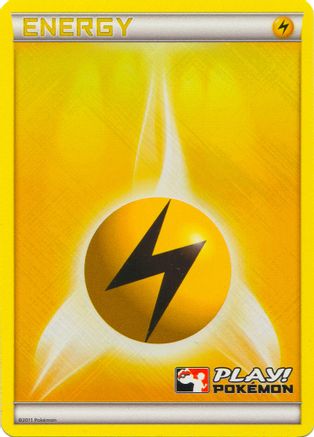 [PKM BE] Lightning Energy (2011 Play Pokemon Promo) [League & Championship Cards]