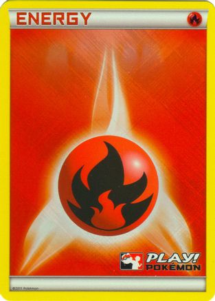 [BE] Fire Energy (2011 Play Pokemon Promo) [League & Championship Cards]