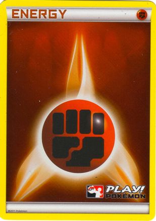 [PKM BE] Fighting Energy (2011 Play Pokemon Promo) [League & Championship Cards]