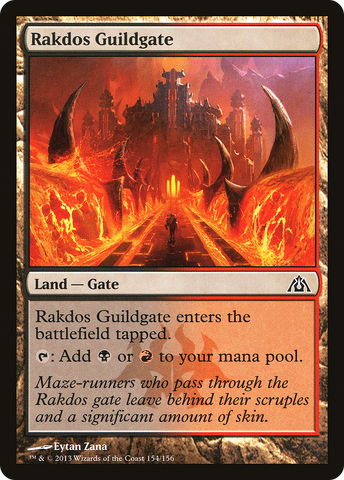 {C} Rakdos Guildgate [Dragon's Maze][DGM 154]