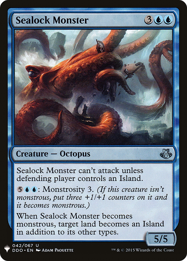 {C} Sealock Monster [Mystery Booster][LS DDO 042]