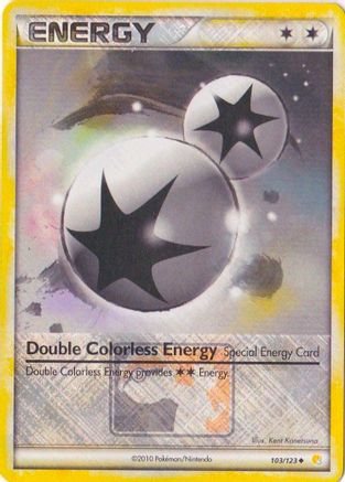 [PKM] Double Colorless Energy (103/123) (League Promo) [HeartGold & SoulSilver: Base Set]