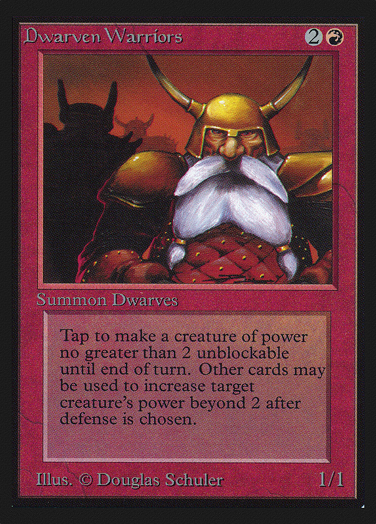 {C} Dwarven Warriors [International CollectorsÃ¢Â€Â™ Edition][GB CEI 144]