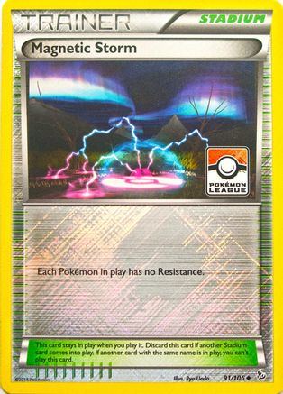 [PKM] Magnetic Storm (91/106) (League Promo) [XY: Flashfire]